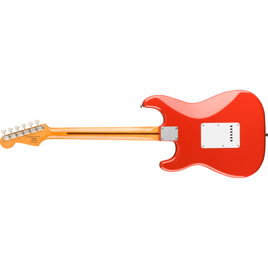 Squier Classic Vibe 50s Stratocaster Electric Guitar | SSS Pickup Configuration | Maple Fingerboard | Fiesta Red