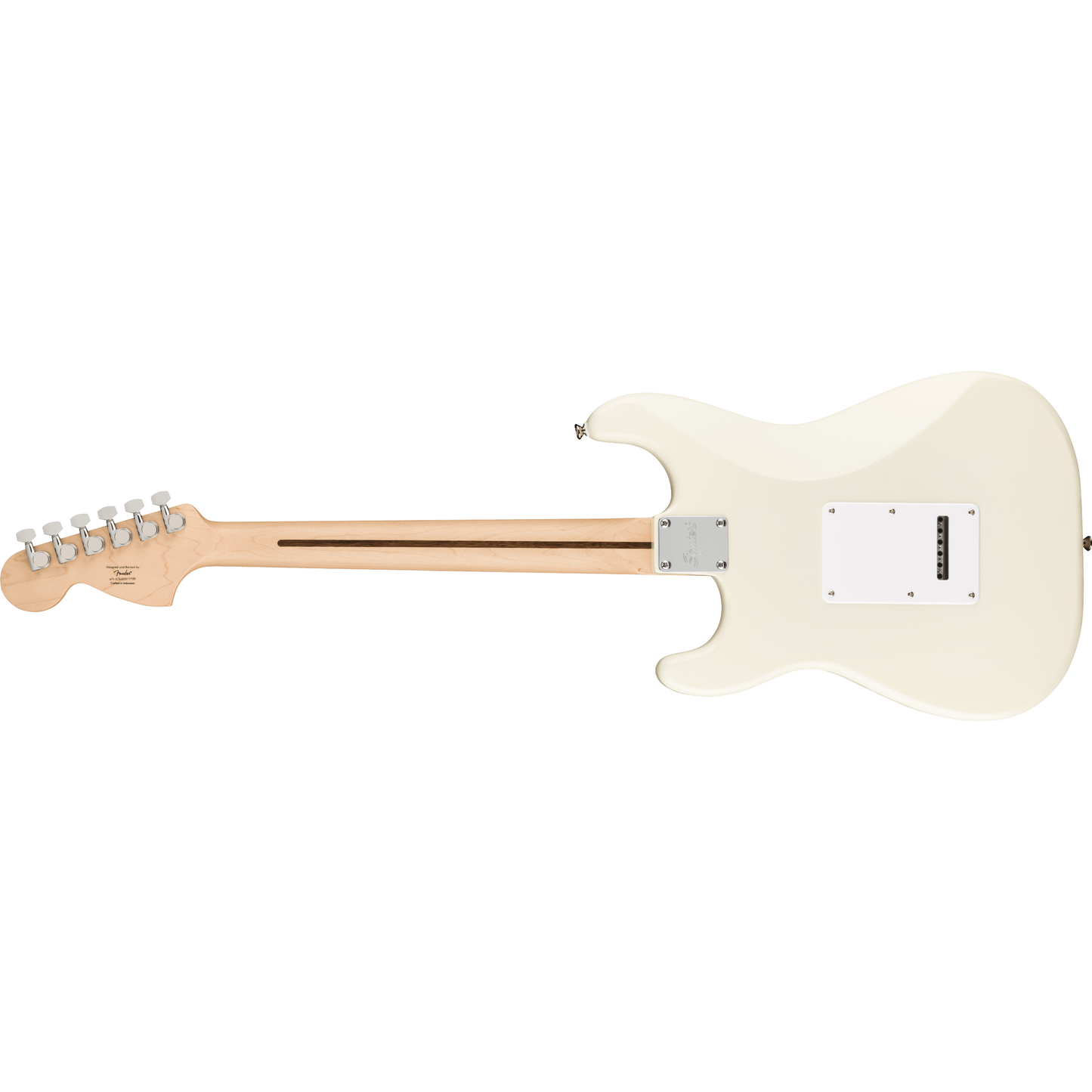 Affinity Series™ Stratocaster ®, Maple Fingerboard, White Pickguard, Olympic White Electric Guitar by Fender