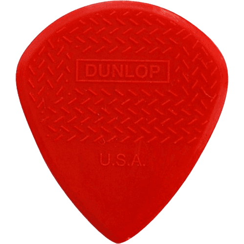 Nylon Jazz 3 Max Grip Guitar Picks by Dunlop | Bag of 6