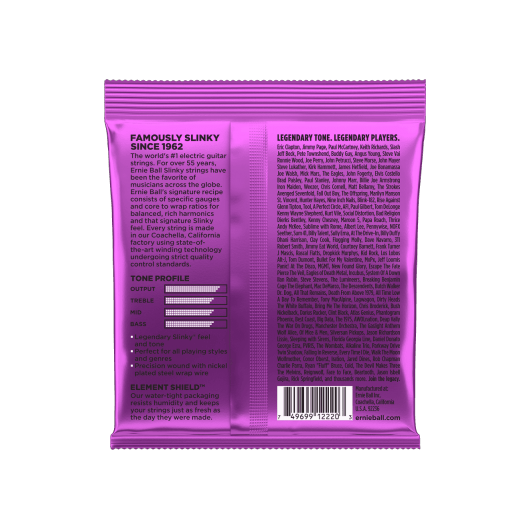 Ernie Ball Power Slinky 2220 Guitar Strings | 11 - 48 | Nickel Wound