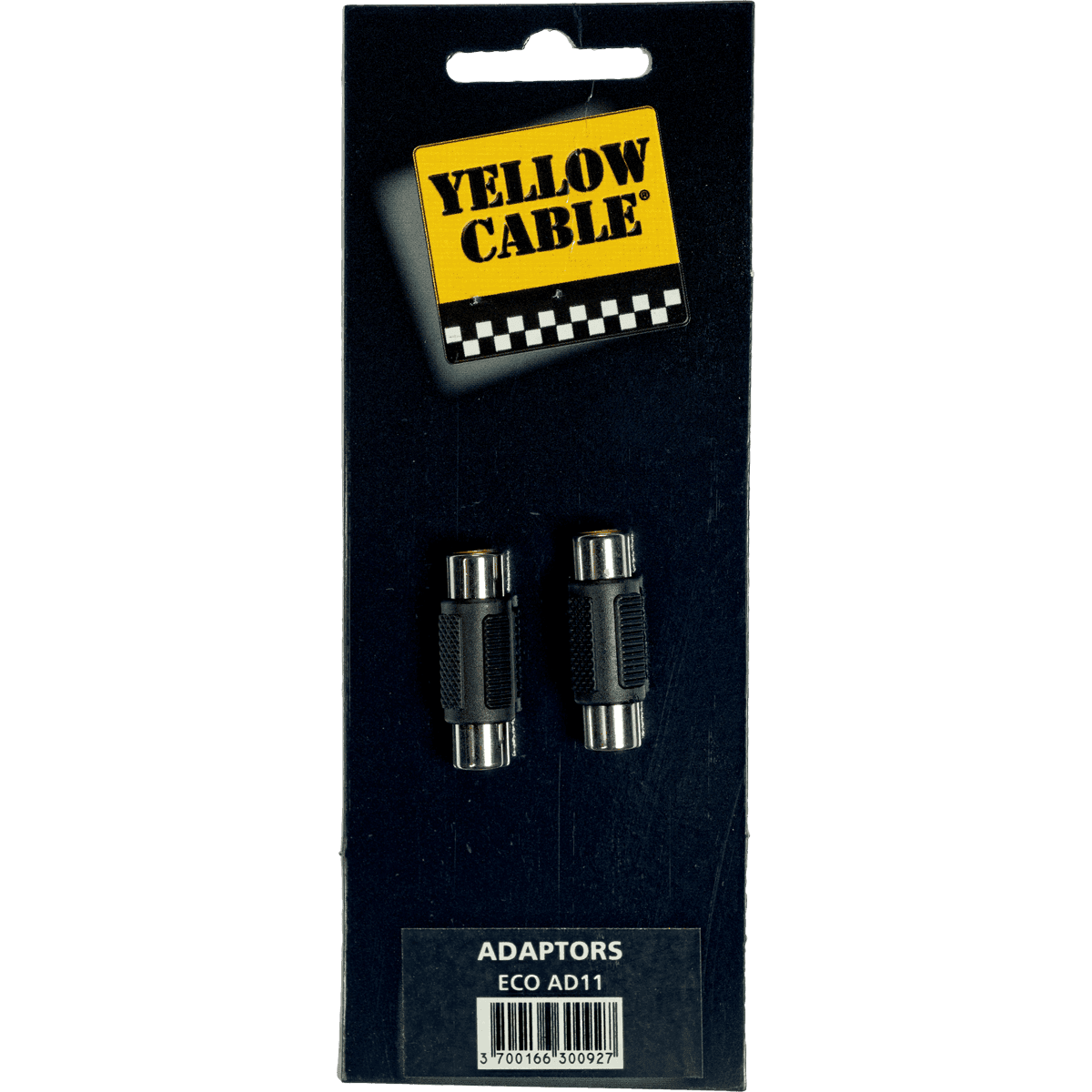 Adapter ECO AD11 by Yellow Cable | RCA female to RCA female | 2 pcs