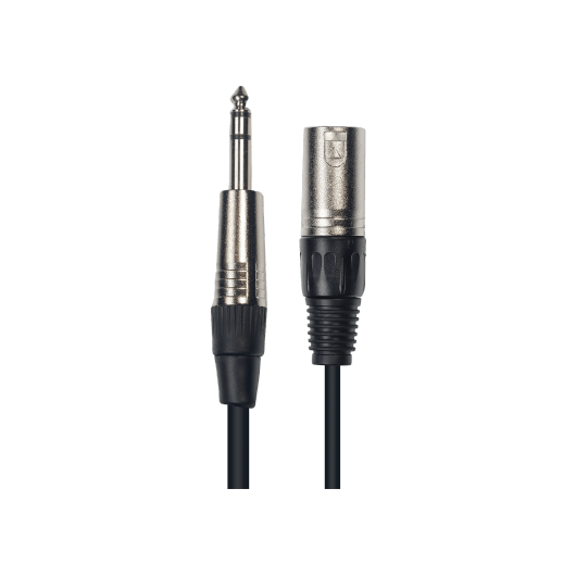 Audio Cable | 3M | 1/4"STEREO NEUTRIK STYLE PLUG - XLR MALE NEUTRIK STYLE | By Yellow Cable