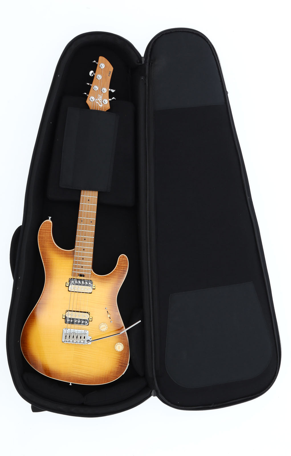 EKO FIRE AUR400 | Gri | Fire 400 Aurora Flamed Burst-Laurel Fi Chitară electrică