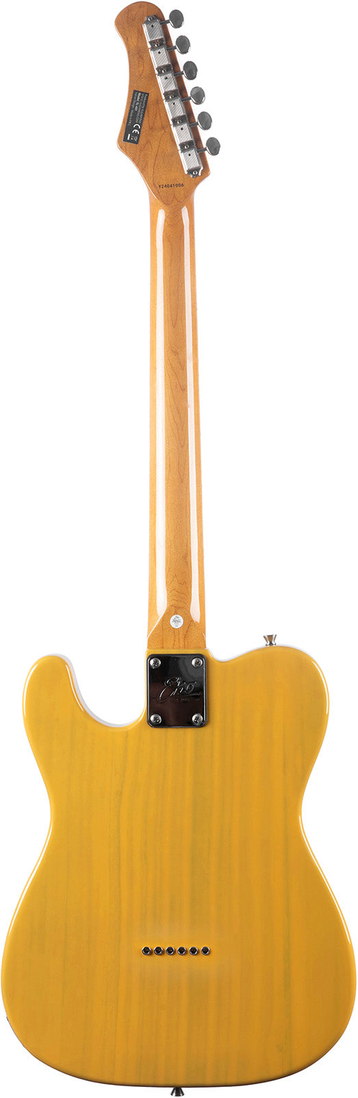 EKO TL 401 | Butterscotch финиш | Лека електрическа китара тип Tele с кленов гриф