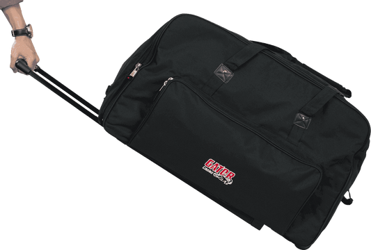 GATOR CASES GPA-715 | Reinforced найлонови струни Bag с Wheels за Тонколона 15" Тонколона