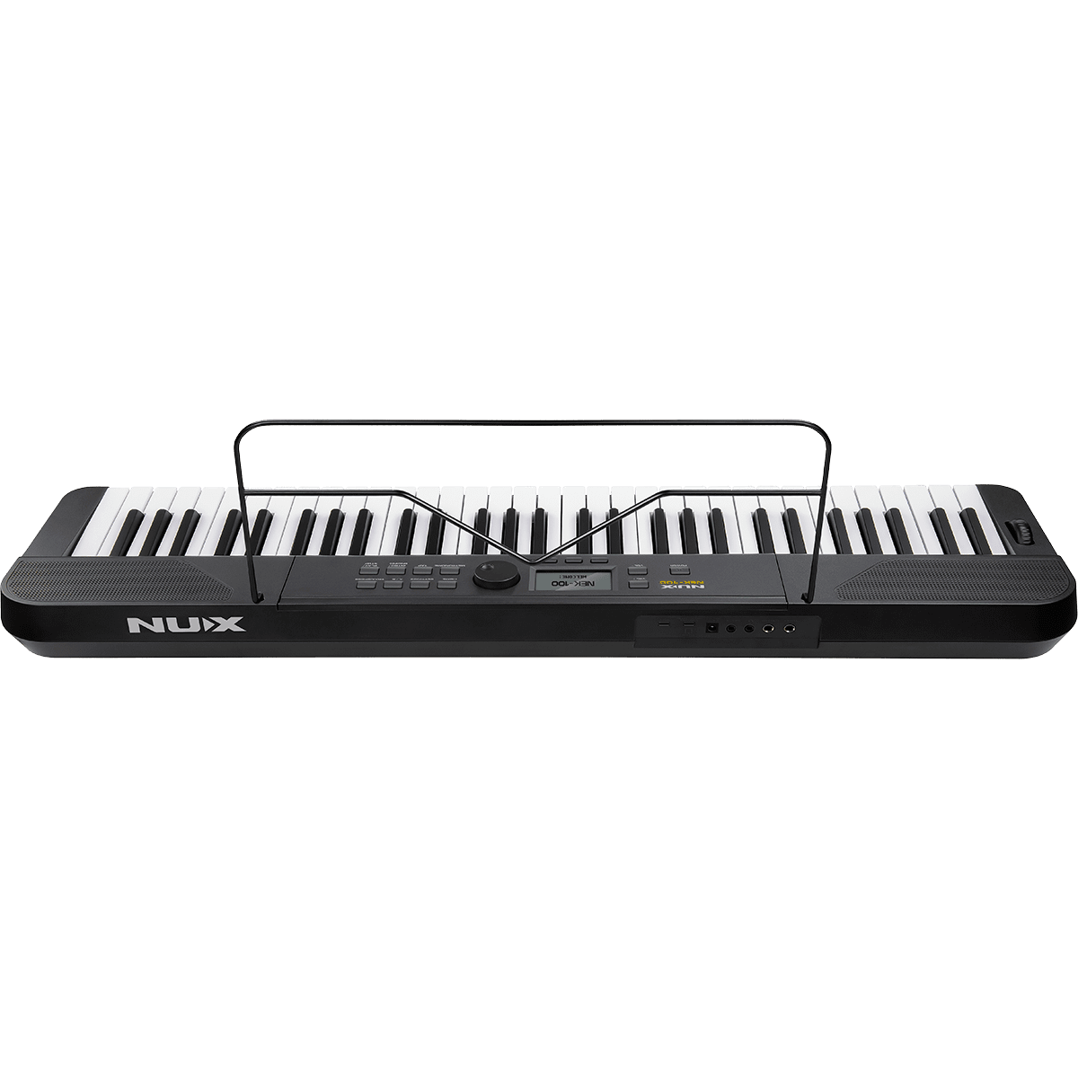 NUX NEK-100 61-Key Digital Piano | Semi-Weighted Keyboard | with Included Bluetooth Module | Black