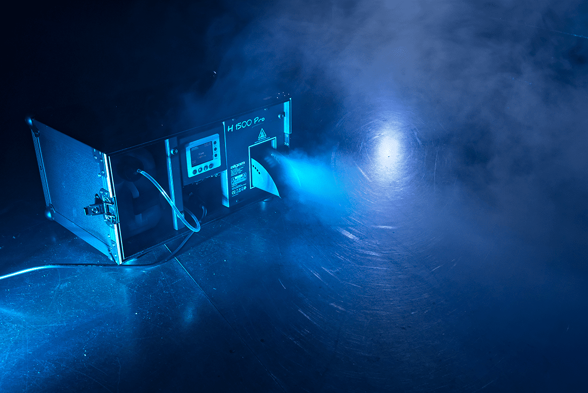 ALGAM LIGHTING 1500W Hazer 5L Capacity | комплект с 1500 W haze машина Сценично осветление