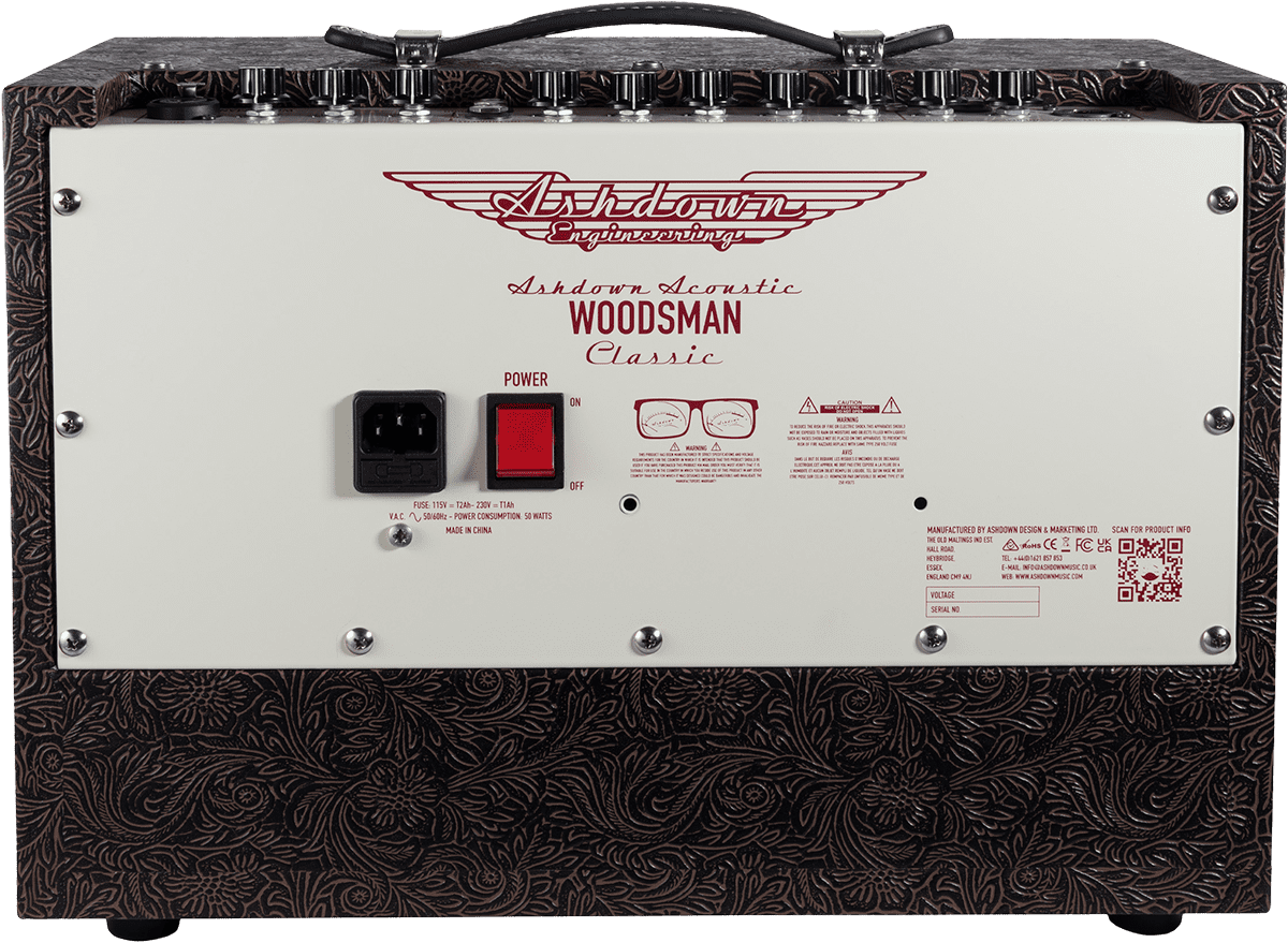 Ashdown Woodsman Classic Combo Ενισχυτής Ακουστικής Κιθάρας | 40W με Ηχείο 8"