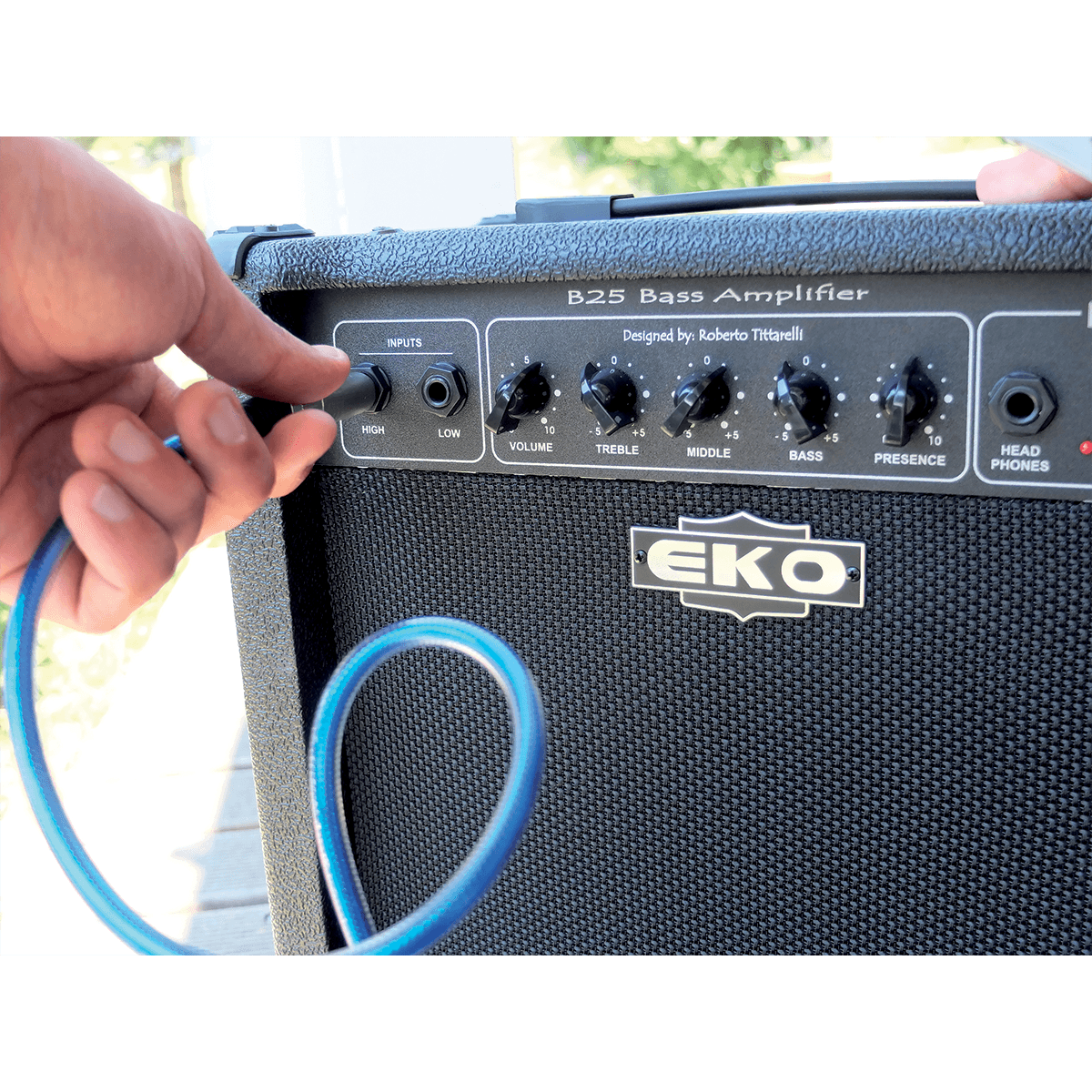 B 25 by Eko Guitars | 25W Bass Guitar Amp