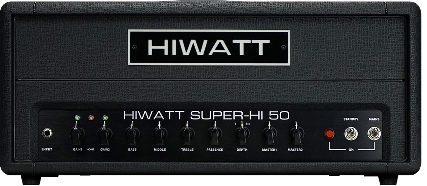 HIWATT Super HI 50H | Super-Hi 50H Head-50W Guitar Amplifier