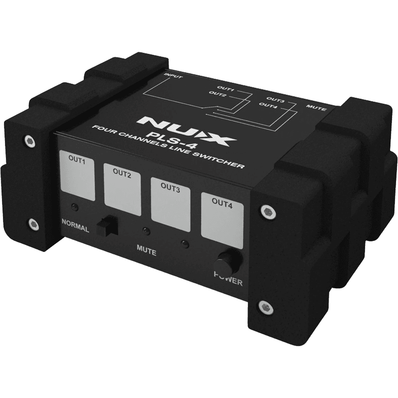 4 Channel Line Switcher by NUX | PLS4