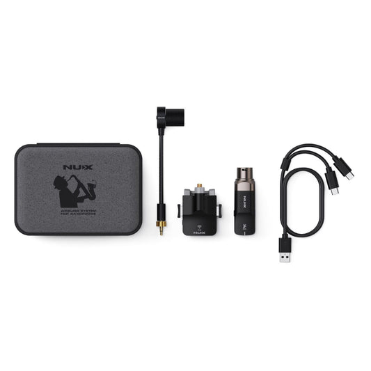Wireless System for Saxophone | MNU B6 by NUX | Wireless Saxophone Microphone