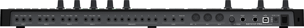 ARTURIA KeyStep Pro Edition | Черен финиш | Лимитирано издание 37-клавишен MIDI контролер с троен секвенсер