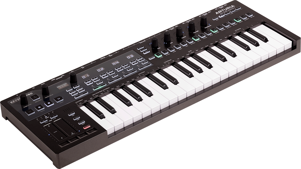 ARTURIA Keystep Pro Chroma | MIDI controller 37 πλήκτρων με τριπλό sequencer