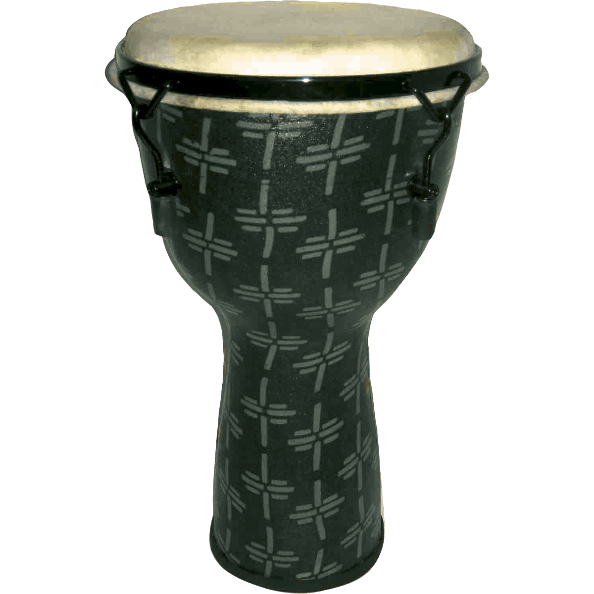 12" Fibreglass Djembe | Easily Tuneable | Natural Design by Tanga | TDFIBD12-16LG