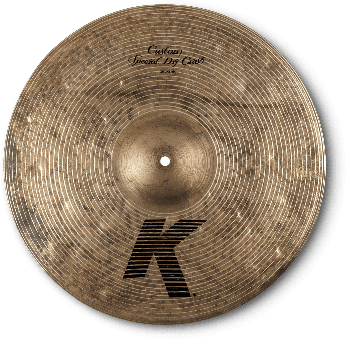 ZILDJIAN 18" K Custom Special Dry Crash | K Custom 18" Special Dry Crash Cymbal