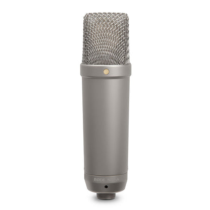 RØDE NT1A Studio Quality Condenser Microphone with SM6 Shock Mount | Includes Pop Filter, Shock Mount and Cable