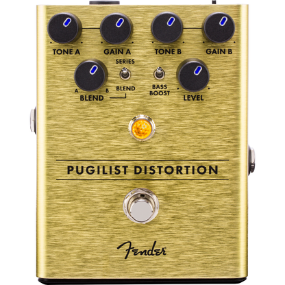 Pugilist Distortion Pedal by Fender | Dual Gain Distortion Engines