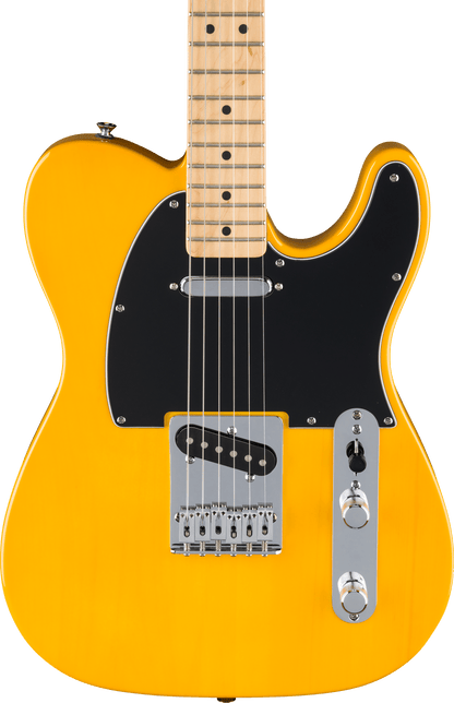 Fender Standard Telecaster Electric Guitar | Maple Fingerboard | Black Pickguard | Butterscotch Blonde