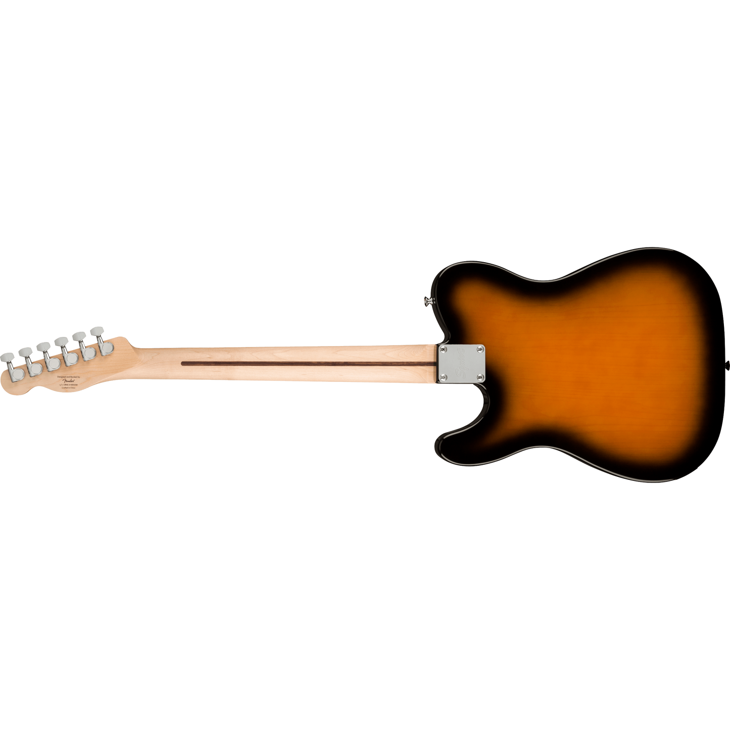 Squier Bullet® Telecaster®, Laurel Fingerboard, White Pickguard, Brown Sunburst Electric Guitar by Fender