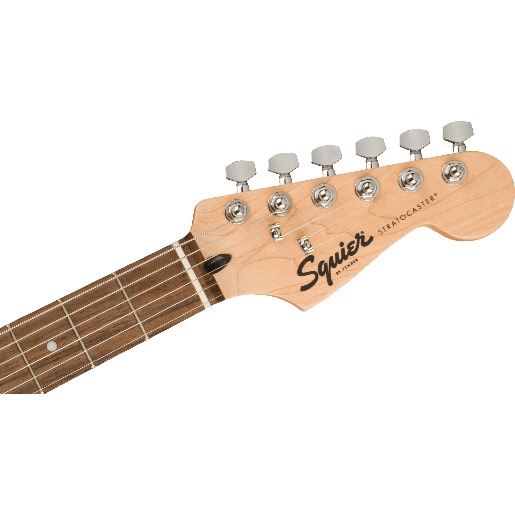 Squier Bullet Series™ Stratocaster® HT HSS, Laurel Fingerboard, White Pickguard, Arctic White Electric Guitar