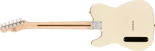 Paranormal Carbronita Telecaster® Thinline от Fender | Фингърборд от Клен | Олимпик Бял