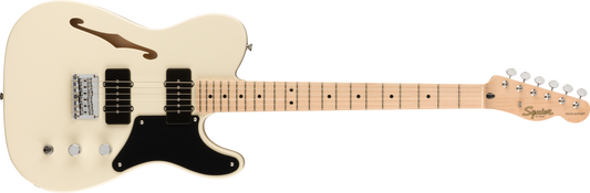 Paranormal Carbronita Telecaster® Thinline by Fender | Ταστιέρα σφενδάμου | Olympic White