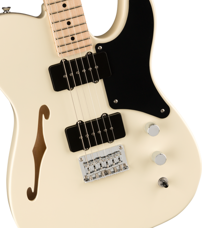Paranormal Carbronita Telecaster® Thinline by Fender | Ταστιέρα σφενδάμου | Olympic White