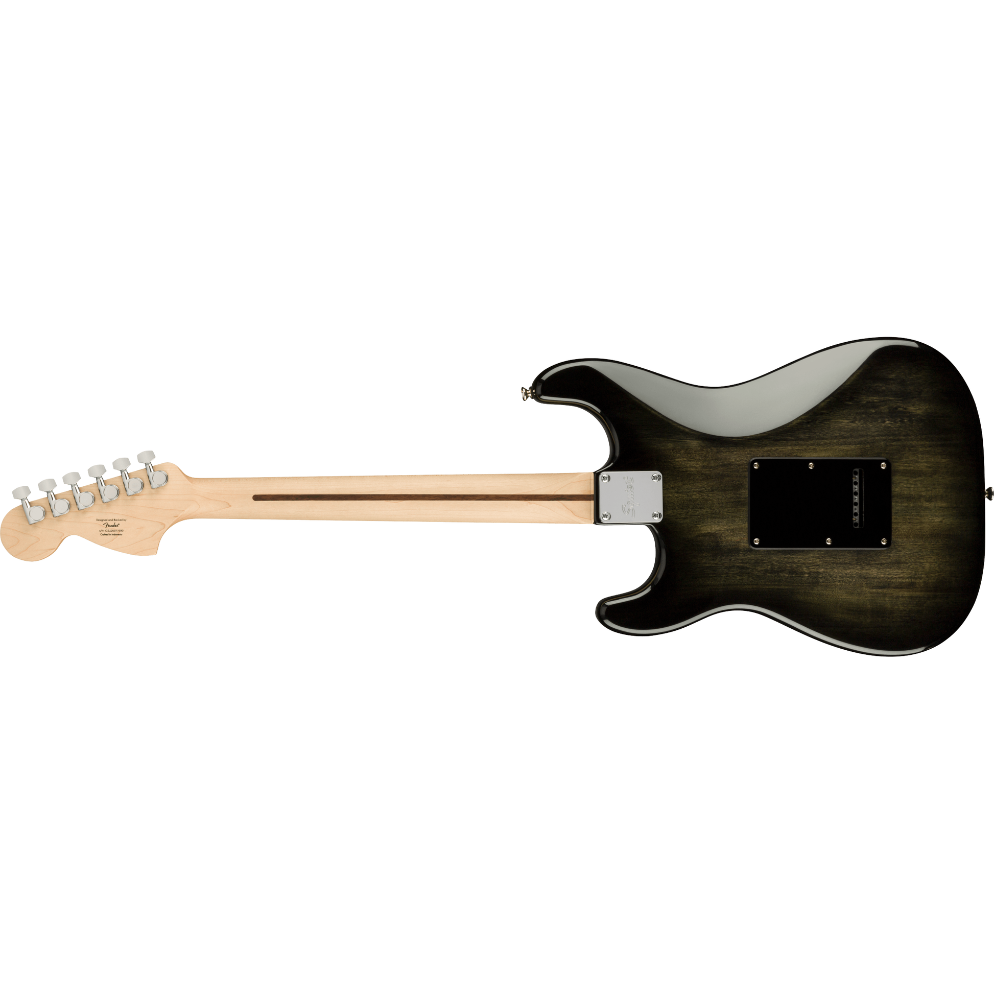 Squier Affinity Stratocaster HSS Electric Guitar | Maple Fingerboard | Black Pickguard | Black Burst