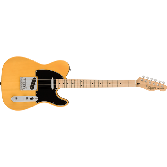 Affinity Series™ Telecaster®, Maple Fingerboard, Black Pickguard, Butterscotch Blonde Electric Guitar by Fender