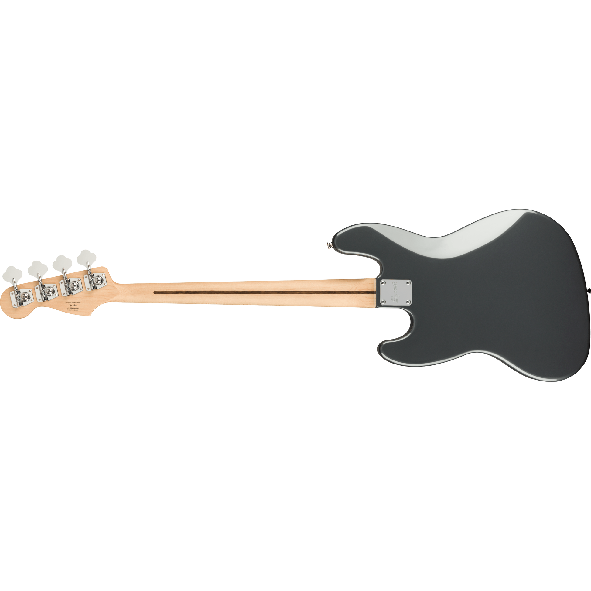 Affinity Series™ Jazz Bass®, Laurel Fingerboard, Black Pickguard, Charcoal Frost Metallic