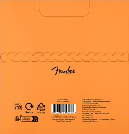 Fender 12-53 Phosphor Bronze Acoustic Guitar Strings | 60L .012 -.053