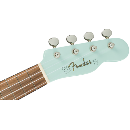 Fender Venice Soprano Ukulele | Walnut Fingerboard | Daphne Blue