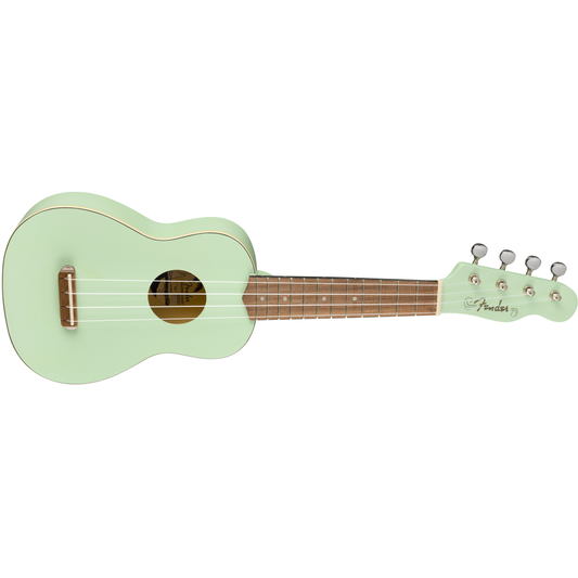 Fender Venice Soprano Ukulele, Walnut Fingerboard | Surf Green