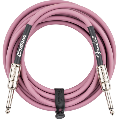 Fender Contour Series Instrument Cable 5.5m | Burgundy Mist