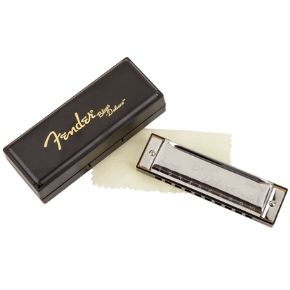 Blues Deluxe Harmonica by Fender | Key of E