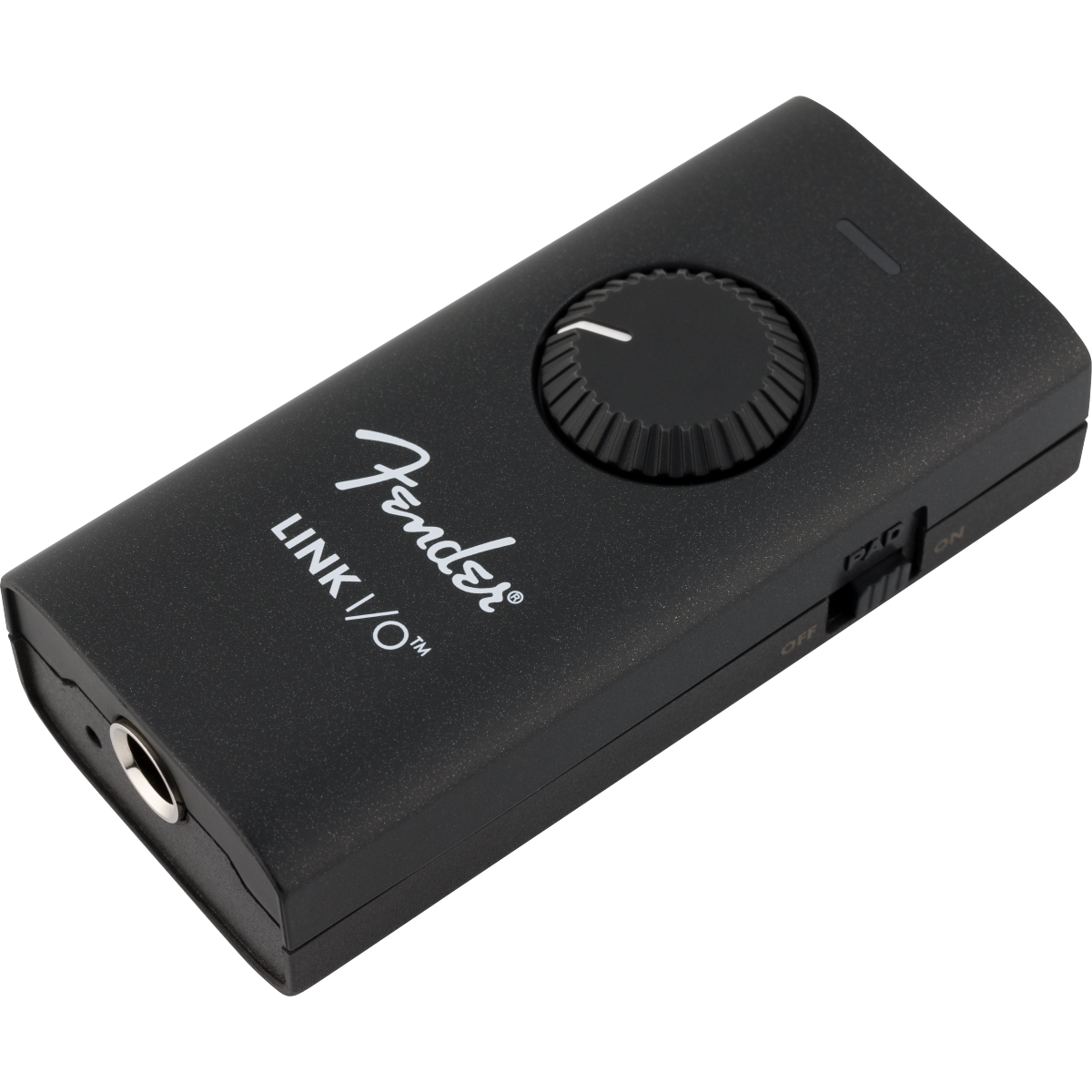 Fender Link I/O Audio Interface | USB-C Connection | 24-bit / 96kHz Audio | Pocket Sized | Black
