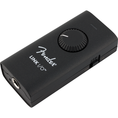 Fender Link I/O Audio Interface | USB-C Connection | 24-bit / 96kHz Audio | Pocket Sized | Black