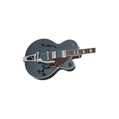 Gretsch G2420T Streamliner Hollow Body Guitar with Bigsby | Gunmetal | Hard Case Included