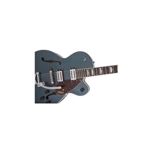 Gretsch G2420T Streamliner Hollow Body Guitar with Bigsby | Gunmetal | Hard Case Included