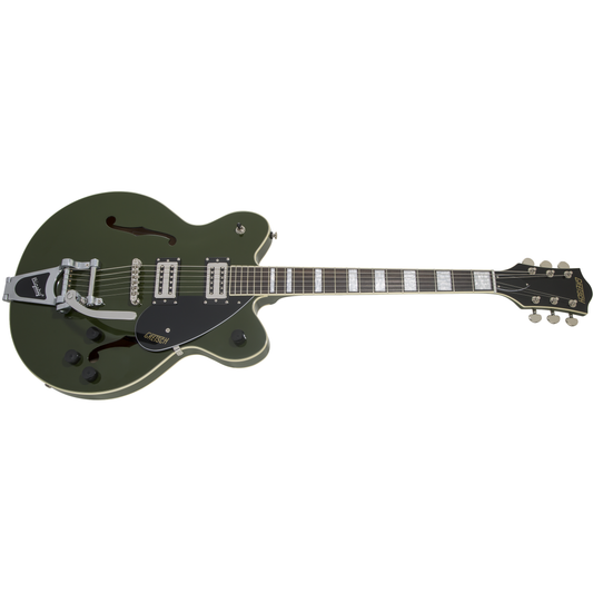 Gretsch G2622T Streamliner | Center Block | Bigsby Tremolo | Torino Green | Hollow Body Guitar | Hard Case Included
