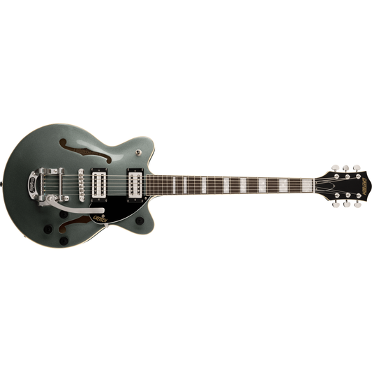 Gretsch G2655T Streamliner Center Block Jr. Double-Cut with Bigsby | Stirling Green | Electric Guitar