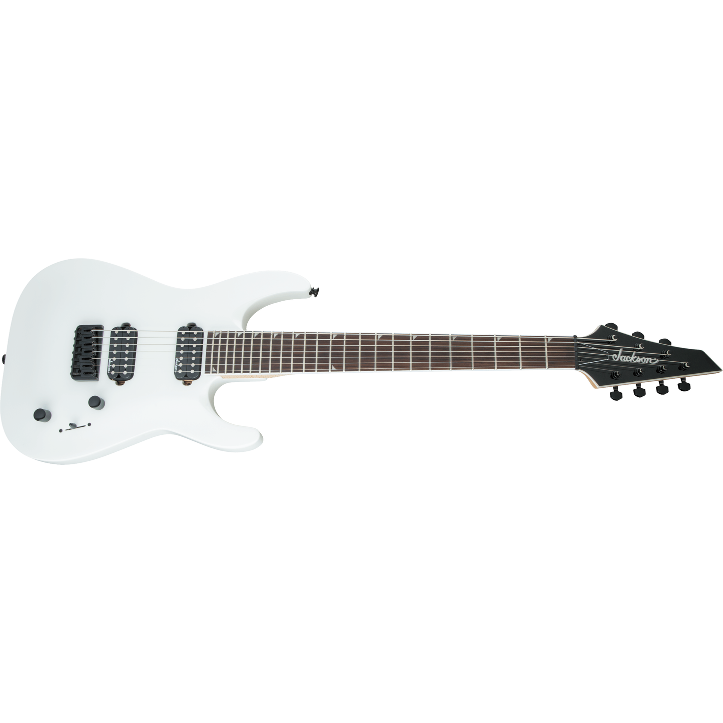 Jackson Dinky JS32-7 DKA 7-String Electric Guitar | Amaranth Fingerboard | Snow White