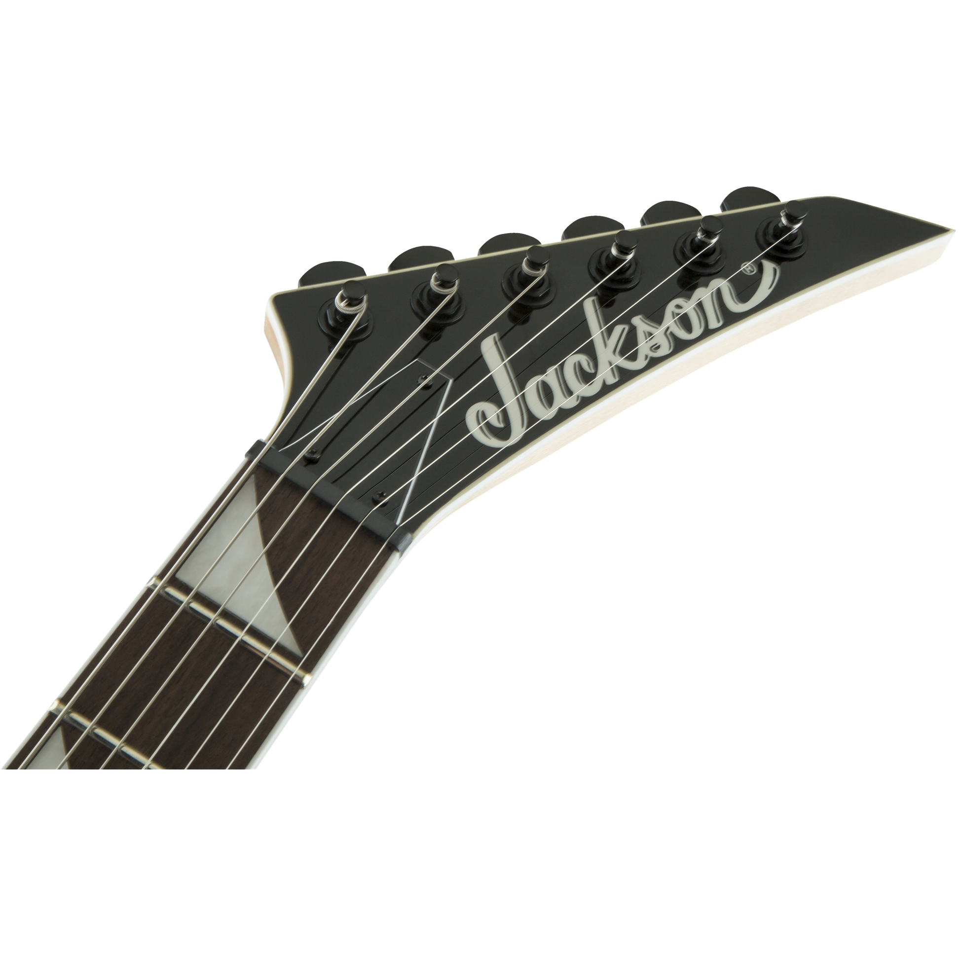 Jackson JS Series Rhoads JS32T Electric Guitar | White with Black Bevels | Jumbo Frets | High Output Pickups