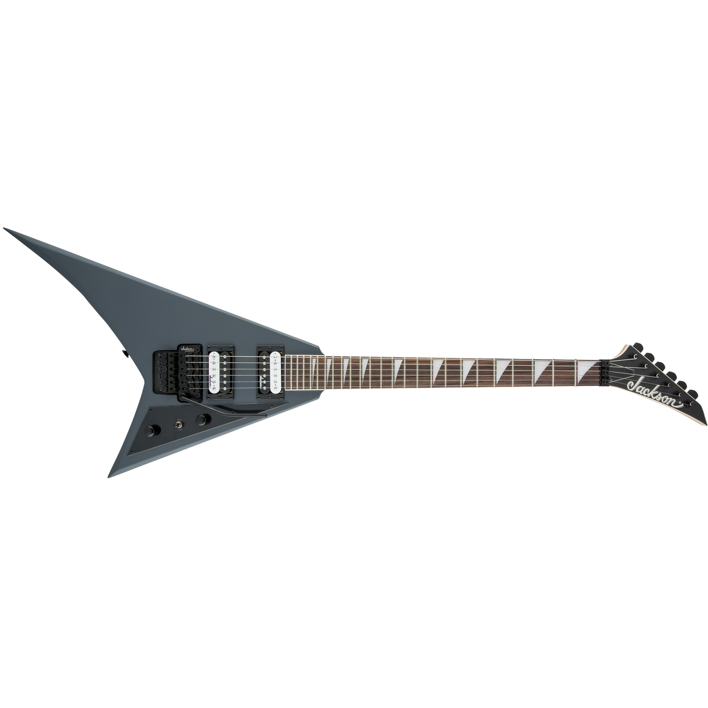 Jackson JS Series Rhoads JS32T Electric Guitar | Satin Gray | Jumbo Frets | High Output Pickups