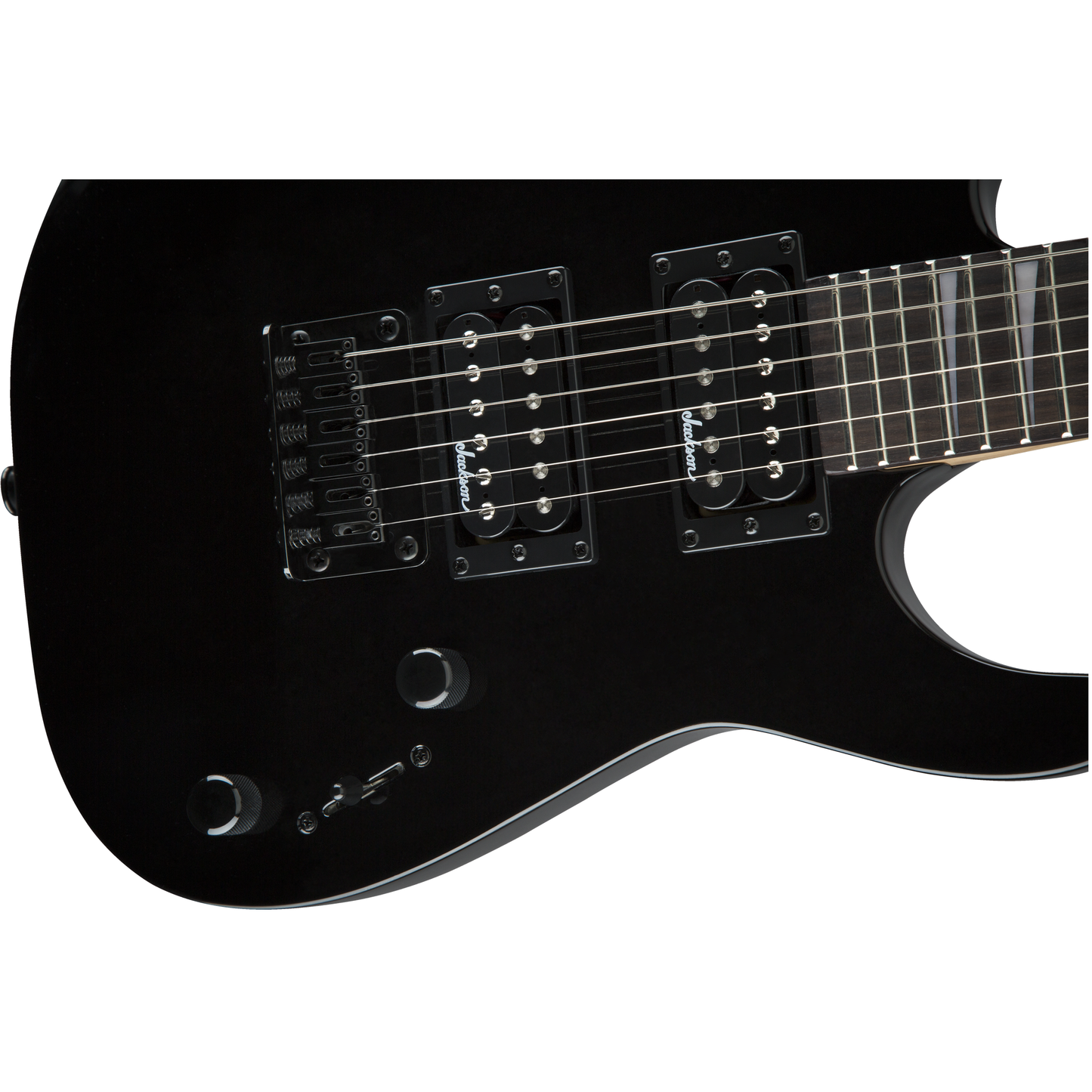 Jackson JS1X Dinky Minion Electric Guitar | Amaranth Fingerboard | Gloss Black