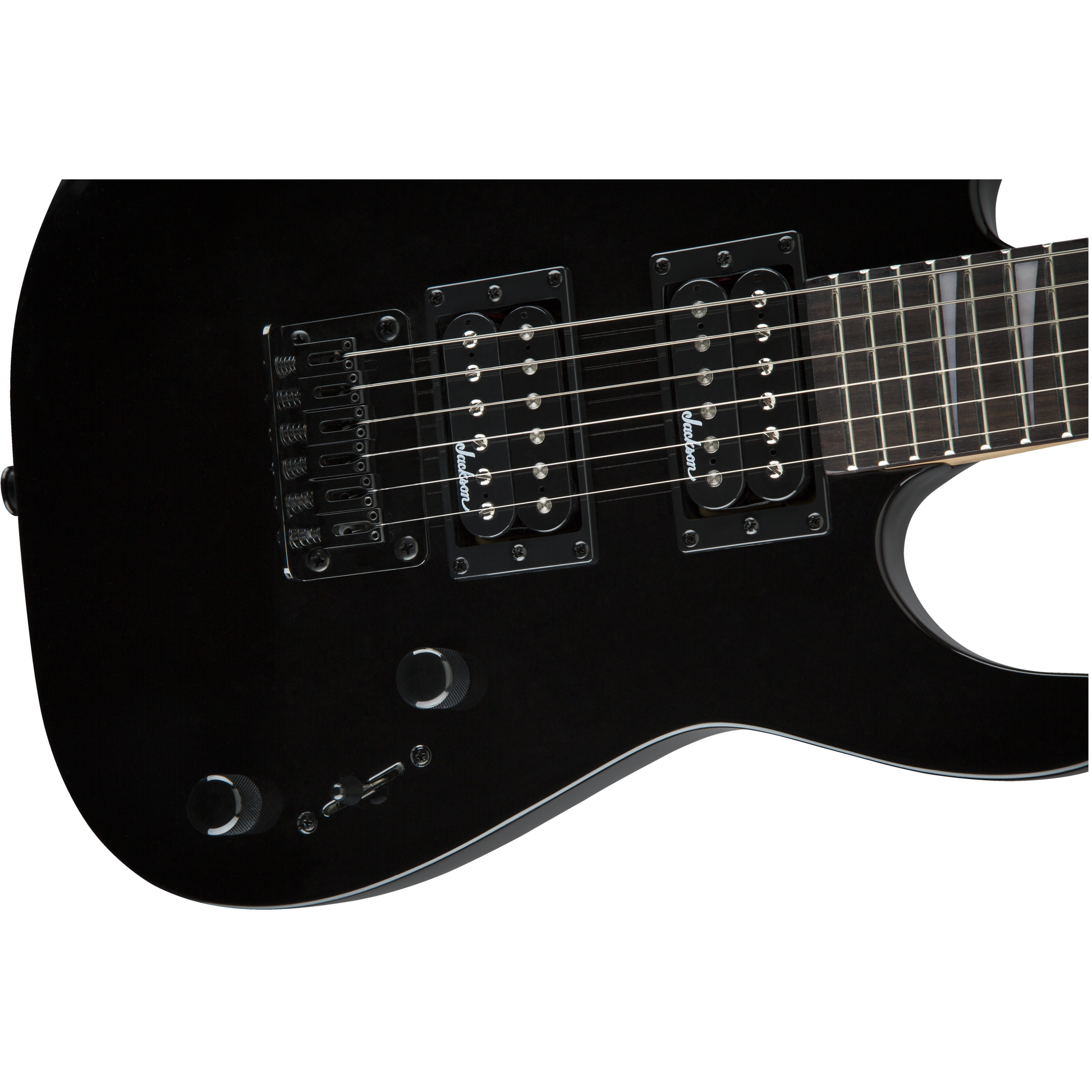Jackson JS1X Dinky Minion Electric Guitar | Amaranth Fingerboard | Gloss Black