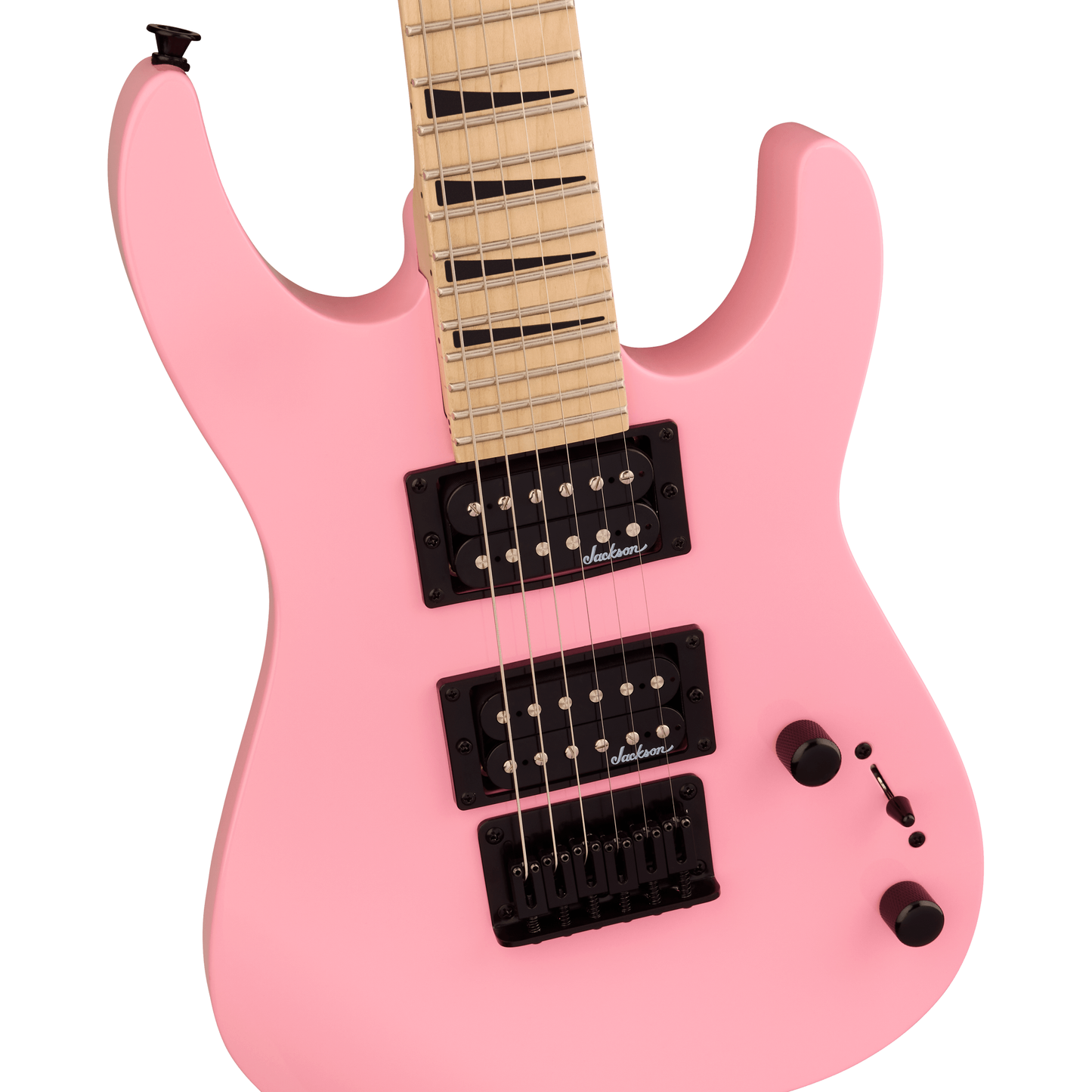 Jackson JS1X Dinky Minion Electric Guitar | Maple Fingerboard | Bubble Gum Pink