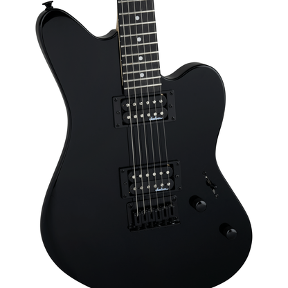 Jackson JS22 Surfcaster HT Electric Guitar | Hardtail Bridge | Humbucker Pickups | Gloss Black