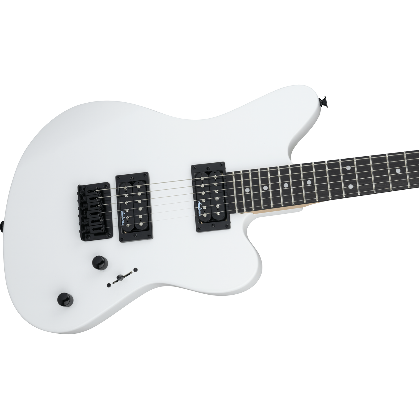 Jackson JS22 Surfcaster HT Electric Guitar | Hardtail Bridge | Humbucker Pickups | Snow White